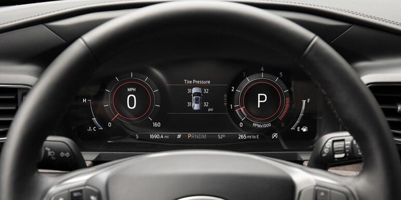 Ford Explorer Interior with Dashboard