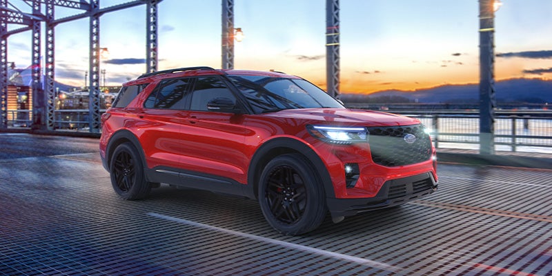 2025 Explorer Red